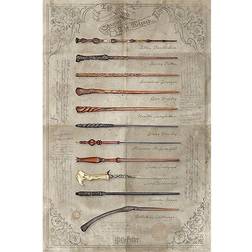 Harry Potter Wands Plakat 61x91.5cm