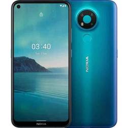 Nokia 3.4 Dual-SIM 64GB ROM + 3GB RAM 4G/LTE Smartphone (Fjord Blue)