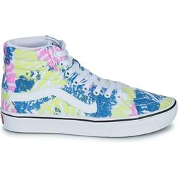 Van Tie-Dye Comfycush SK8-Hi W - Orchid/True White