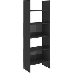 vidaXL High Gloss Étagère à livres 180cm