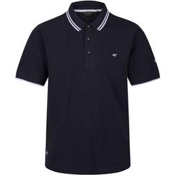 Regatta Talcott II Pique Polo Shirt - Navy/White