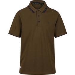 Regatta Talcott II Pique Polo Shirt - Camo Green/Navy