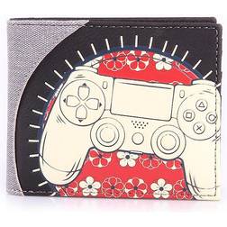 PlayStation Playstation Biker Controller Men's Bifold Wallet - Multicolour
