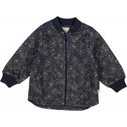 Wheat Loui Thermo Jacket - Ink Flowers (7401e/8401e-978R-9062)