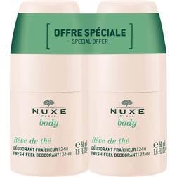 Nuxe Body Rêve de Thé Fresh-Feel Deo Roll-on 50ml 2-pack