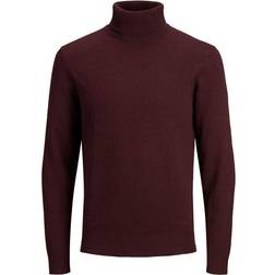 Jack & Jones Roll Requirement Sweater - Red/Port Royale