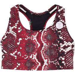 Casall Iconic Sports Bra - Red Snake