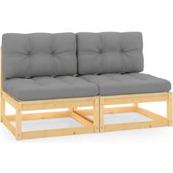 vidaXL 805735 Middle 2-pack