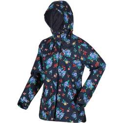 Regatta Women's Bertille Lightweight Hooded Waterproof Jacket - Navy Floral