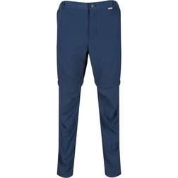 Regatta Leesville II Zip Off Walking Trousers - Dark Denim