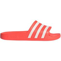 Adidas Adilette Aqua - Solar Red/Cloud White