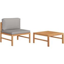 vidaXL 316117 Loungeset, 1 Bord inkl. 1 Soffor