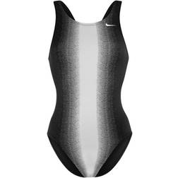 Nike Fade Sting Fastback One Piece Swimsuit - Black