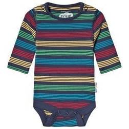 Frugi Favorite Baby Body - Tobermory Rainbow Stripe