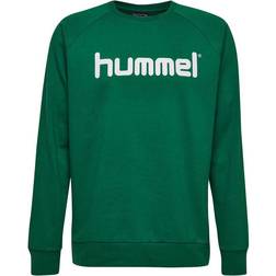 Hummel Felpa Cotton Logo - Vert