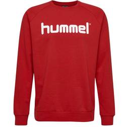 Hummel Felpa Cotton Logo - Rouge