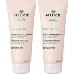 Nuxe Body Rêve de thé Revitalising Shower Gel Duo 2-pack