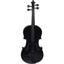 vidaXL Violin Full Set with Bow and Chin Rest