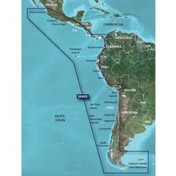 Garmin BlueChart g3 South America, West Coast Charts