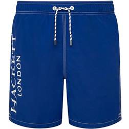 Hackett London Logo Swim Shorts - Ocean