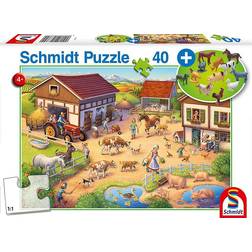 Schmidt Spiele Fun Farm 40 Pieces