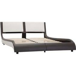 vidaXL Bed Frame with LED 21cm