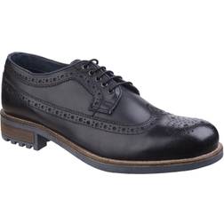 Cotswold Poplar Brogue - Black