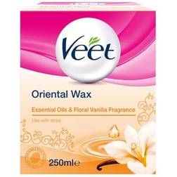 Veet Oriental Wax Essential Oils & Floral Vanilla Fragrance 250ml