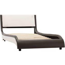 vidaXL Bed Frame with LED 21cm