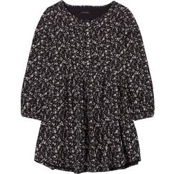 IKKS Floral Dress - Black (XT30072-02)