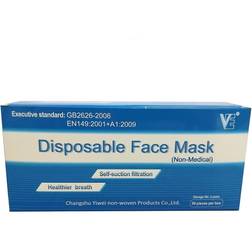 Varios Mascarilla Protectora Face Mask 50-pack