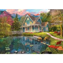 Schmidt Spiele Dominic Davison House by the Lake 1000 Pieces