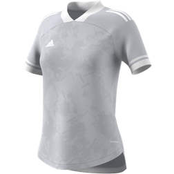 adidas Condivo 20 Short Sleeve Jersey Women - Team Light Gray/White