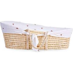 Childhome Moses Basket Nature Hearts