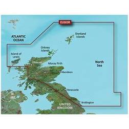 Garmin Great Britain, Northeast Charts