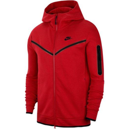 Nike Nsw Tech Fleece Full-Zip Hoodie - Punainen