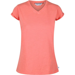 Regatta Women's Fyadora Coolweave T-Shirt - Fusion Coral