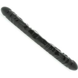 Doc Johnson Classic Doppeldildo schwarz 45 x 4,4 cm