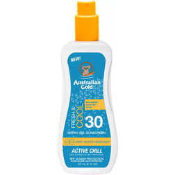 Australian Gold Fresh & Cool Spray Gel Active Chill SPF30 237ml