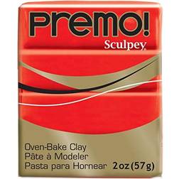 Sculpey Premo Polymer Clay Cadmium Red 57g