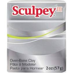 Sculpey III Polymer Clay Silver 57g