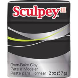 Sculpey III Polymer Clay Black 57g