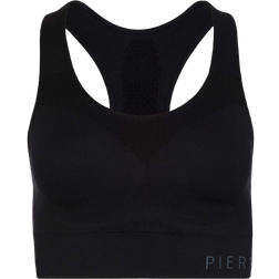 Pierre Robert Medium Support Sports Bra - Black Basic