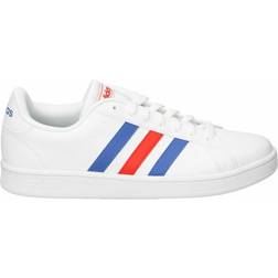 adidas Grand Court Base M - Cloud White/Blue/Active Red