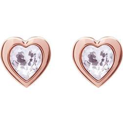 Ted Baker Boucles oreilles Femme TBJ1654-24-02 Transparent, Doré rose