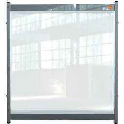 Nobo Premium Plus Clear PVC Modular Desk Divider Screen System