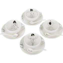 Polspotten Undressed Tasse à thé 22cl 4pcs