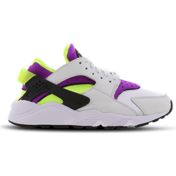 Nike Air Huarache W - White/Magenta/Black/Neon Yellow