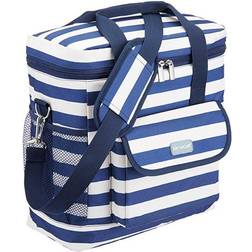 KitchenCraft We Love Verano Bolsa Hermética para Comida con Diseño Marino, 12 l Azul y Blanco