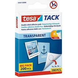 TESA Tack Transparent Double Sided Adhesive Pads Transparent